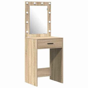 vidaXL Meikkip&ouml;yt&auml; 3 kpl Ruskea 40 x 41 x 135 cm Tekninen puu