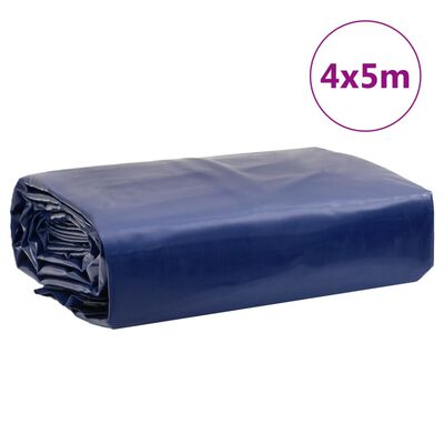 vidaXL Pressu sininen 4x5 m 650 g/m²
