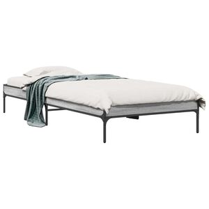 vidaXL S&auml;ngyn runko Harmaa Sonoma 80 x 200 cm Tekninen puu