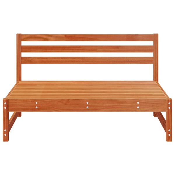 vidaXL Puutarhan Keskiosoita Massiivim&auml;nty Vahans&auml;vyinen Ruskea