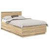 vidaXL S&auml;ngyn runko Sonoma-tammi 4FT Small Double Tekninen puu