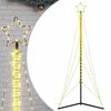 vidaXL LED joulukuusi 483 LEDi&auml; L&auml;mmin valkoinen 240 cm