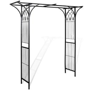 vidaXL Puutarhakaari 200x52x204 cm