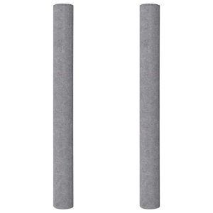 vidaXL Liukumattomat maalarin fleecekankaat 2 kpl 5 m 220 g/m&sup2; Harmaa