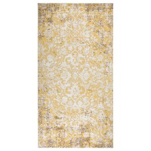vidaXL Ulkomatto litte&auml; kudos 80x150 cm keltainen