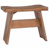 vidaXL Jakkara Luonnollinen 40 x 25 x 31 cm Mahogany-puu