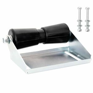 vidaXL Venetrailerin rulla kiinnikkeell&auml; 25,4 cm Galvanoitu ter&auml;s