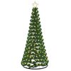 vidaXL LED-koristekuusi jalustalla EKENAS 180 cm 220 LEDi&auml;