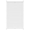 vidaXL Plisse Kaihdin 70x100cm Valkoinen Laskosverhot
