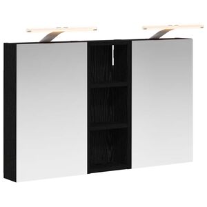 vidaXL Kylpyhuoneen kaappisetti 3 pcs 80 x 10,5 x 50 cm Tekninen puu