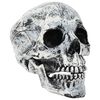vidaXL Halloween-p&auml;&auml;kallo SPOOKA 2 kpl valkoinen 12 x 15 x 17.5 cm