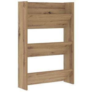 vidaXL Kenk&auml;kaappi 60 x 18 x 90 cm Tekninen puu Artisaanitammi
