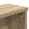 vidaXL Keitti&ouml;telineet Pinottavat 2 kpl Sonoma Oak 50x15x16 cm