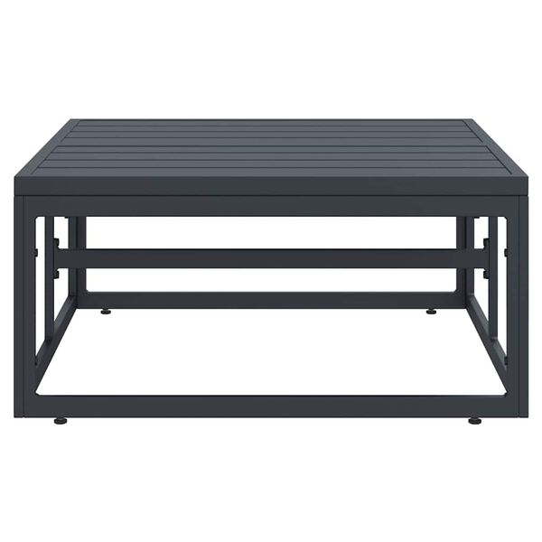 vidaXL Ulkokalusteet Antrasiitti Teräs