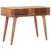 vidaXL K&auml;sintehty ty&ouml;p&ouml;yt&auml; Teak ruskea 100 x 48 x 76 cm