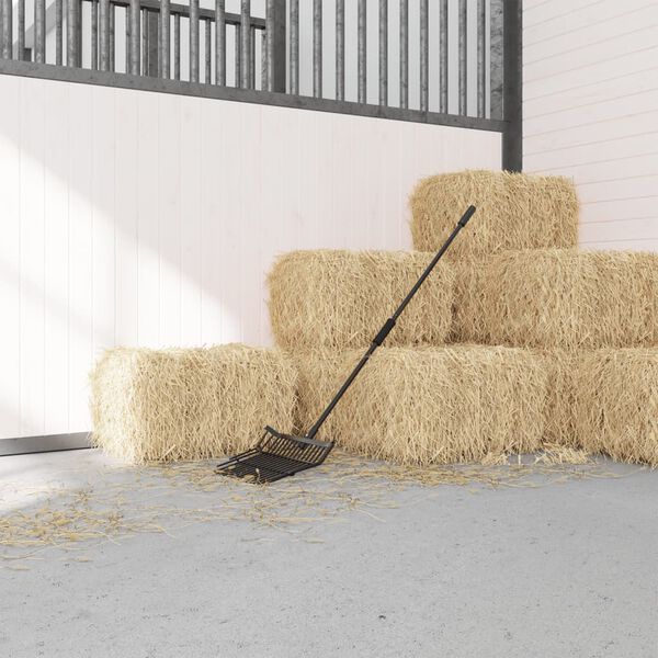 vidaXL Talikko 14 piikkiä musta teräs