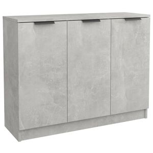 vidaXL Senkki betoninharmaa 90,5x30x70 cm tekninen puu