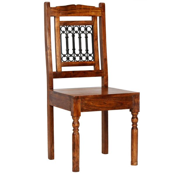 vidaXL Ruokap&ouml;yt&auml;sarja 5-osainen t&auml;ysi akasiapuu