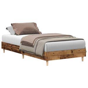 vidaXL S&auml;ngyn runko Vanha puu 80 x 200 cm Tekninen puu