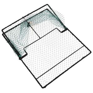 vidaXL Lintuloukku Vihre&auml; 50 x 60 x 1,9 cm Polyeteeni