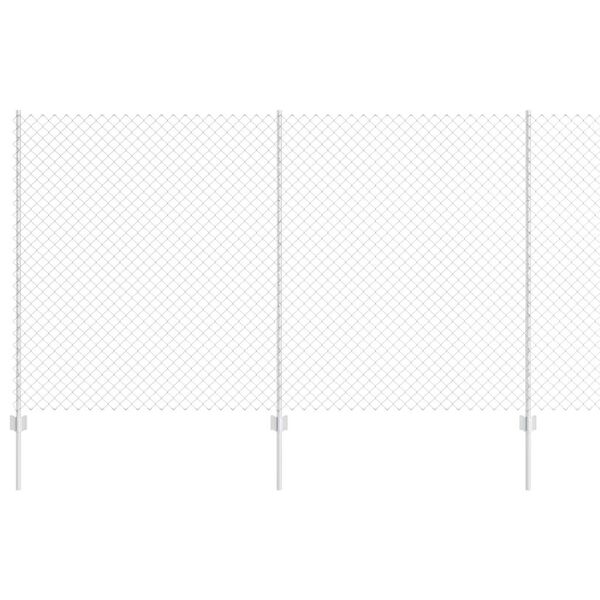 vidaXL Aita ja Tuki Hopea 1,4 x 10 m Ter&auml;s