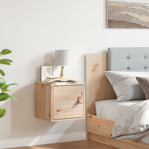 vidaXL Sein&auml;kaappi 31,5x30x30 cm T&auml;yspuu M&auml;nty