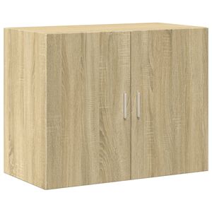 vidaXL Sein&auml;kaappi Sonoma-tammi 80x42,5x64 cm tekninen puu