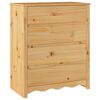 vidaXL Laukkaava Drammen Tammi 76,5 x 40 x 91 cm T&auml;ysi M&auml;nty