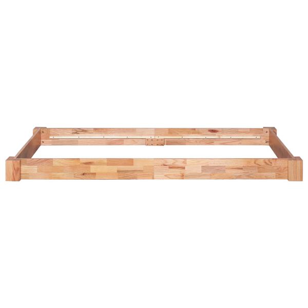 vidaXL S&auml;ngynrunko t&auml;ysi tammi 90x200 cm