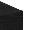 vidaXL Sivup&ouml;yt&auml; laatikon kanssa Musta tammi. 50 x 42,5 x 93 cm