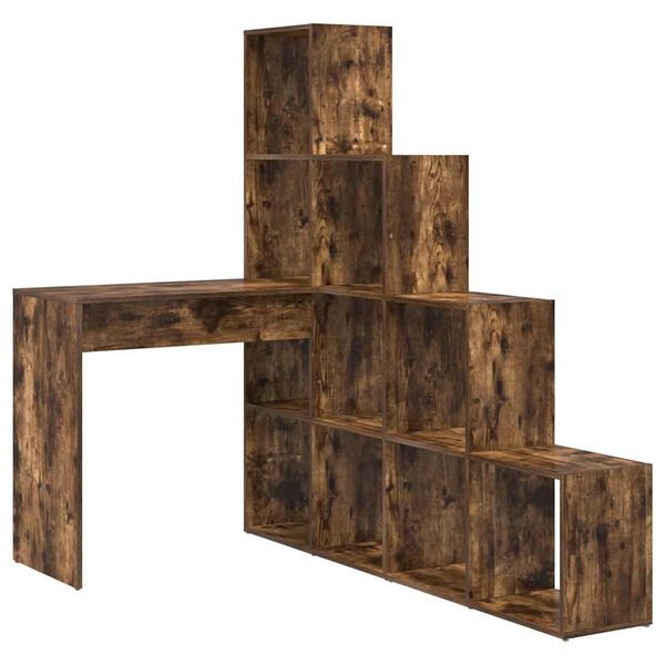 vidaXL Kulmap&ouml;yt&auml; Savup&auml;hkin&auml; 101,5 x 149,5 x 149,5 cm Tekninen puu