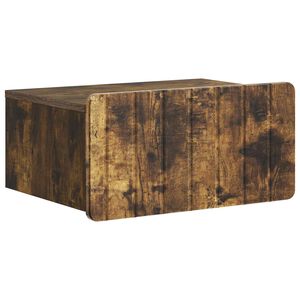 vidaXL Sein&auml;lle Kiinnitett&auml;v&auml; Y&ouml;p&ouml;yt&auml; Savutammi 49 x 34,5 x 24 cm