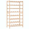 vidaXL Viinipulloteline setripuu 57,5 x 28 x 102 cm