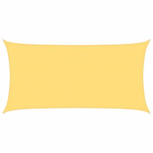 vidaXL Aurinkopurje 160 g/m&sup2; beige 2x3,5 m HDPE