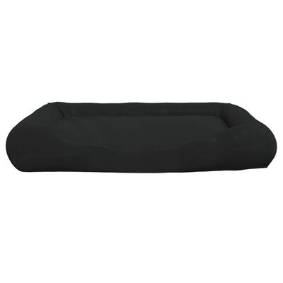vidaXL Koiran sänky tyynyillä musta 115x100x20 cm Oxford kangas