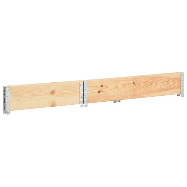 vidaXL Korotettu kukkalaatikko 50x100 cm t&auml;ysi m&auml;nty