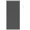 vidaXL Venezia-verho Harmaa hopea 213 x 70 cm 25 mm Polyvinyylikloridi