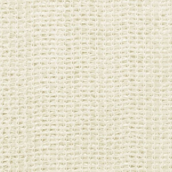 vidaXL Parvekkeen suoja kerma 120x600 cm HDPE