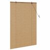vidaXL Rullaverho verhoilla Ruskea 100 x 160 cm Bambu