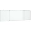vidaXL Magneettinen taitettava tussitaulu 200x60x1,7 cm cm alumiini