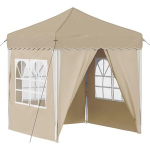 vidaXL Pop-up Juhlateltta 195 x 195 x 245 cm Kerma Oxford-kangas