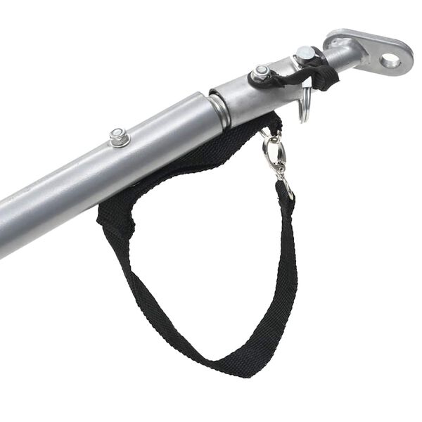 vidaXL Polkupy&ouml;r&auml;n per&auml;k&auml;rry 65 kg musta ja keltainen