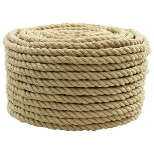vidaXL Venelanka 14 mm 50 m Luonnollinen