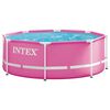 INTEX Metallikehys Yll&auml;oleva Uima-allas 244 x 76 cm Py&ouml;re&auml; :lle