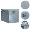 vidaXL Alumiinilaatikko 737/381x410x460 mm hopea