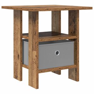 vidaXL Y&ouml;p&ouml;yt&auml; laatikon kanssa Vanha puu 41 x 40 x 45 cm Tekninen puu