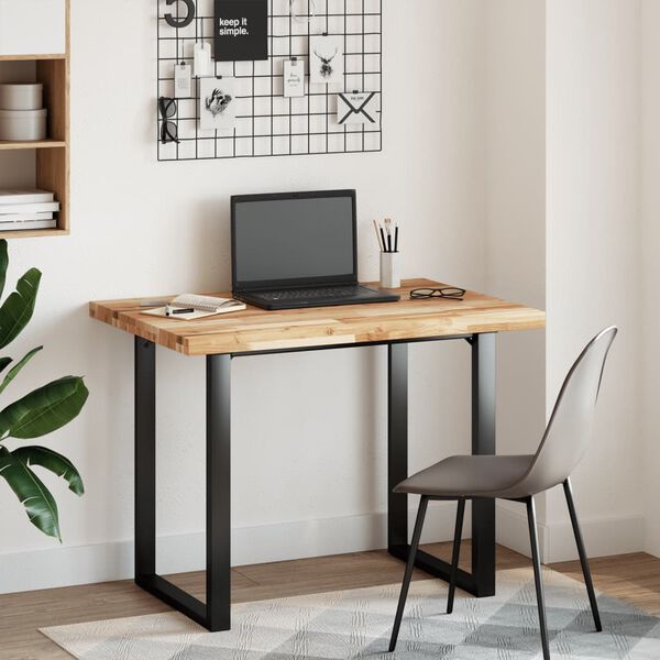 vidaXL P&ouml;yt&auml;levy suorakaide 120x70x4 cm t&auml;ysi akasiapuu