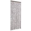 vidaXL Hy&ouml;nteisverho ruskea ja beige 90x220 cm Chenille