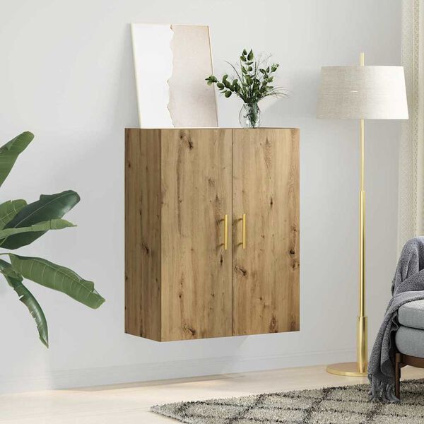 vidaXL Sein&auml;kaappi Artisan tammi 69,5 x 34 x 90 cm Tekninen puu