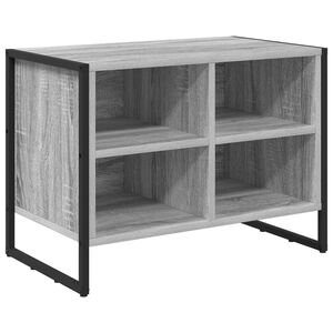 vidaXL Kenk&auml;kaappi 60 x 35 x 44 cm Tekninen puu Harmaa Sonoma